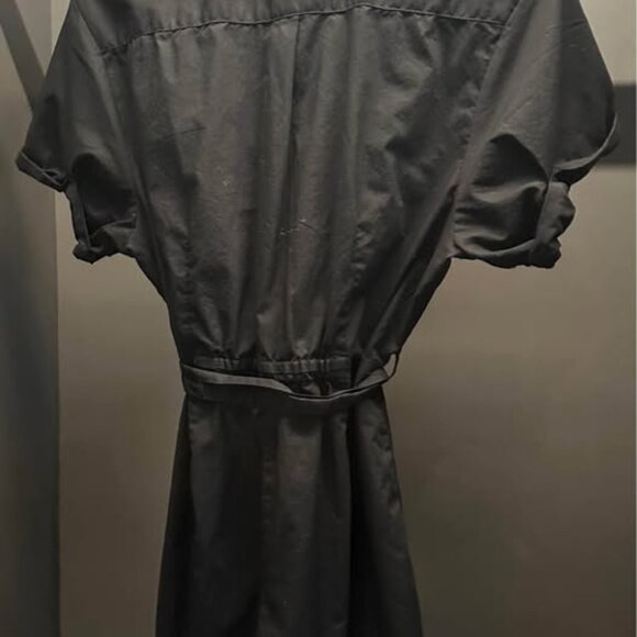 Button down black romper. - Picture 2 of 3